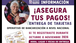 ¡Asegura el depósito de tu apoyo! De esta manera se te notificará día, hora y fecha