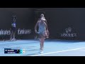 tamara zidansek v anastasia potapova highlights australian open 2025 first round