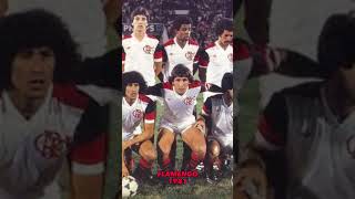 FLAMENGO 1981 VS FLAMENGO 2019 🔴⚫ #flamengo #shorts