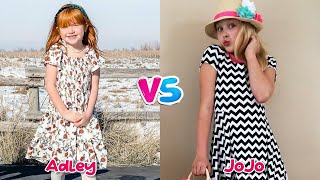 Adley (A for ADLEY) vs JOJO SIWA From 0 to 14 Years Old
