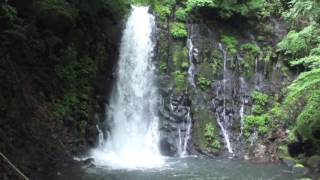 白糸の滝　熊本県阿蘇郡西原村