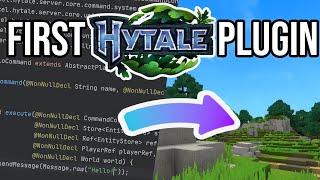 Creating Your First Hytale Plugin With Java
