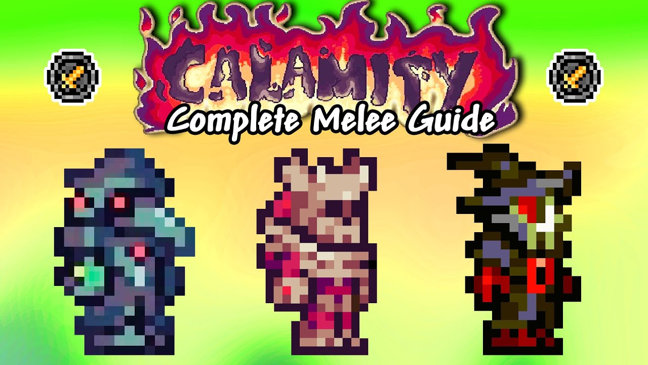 COMPLETE Melee Progression Guide For Calamity 2.0 (Terraria 1.4) - YouTube