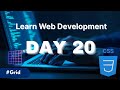 Learn Web Development | Day 20: CSS Grid Tutorial – Display Grid & Grid Template Column