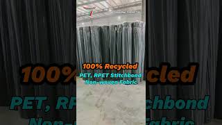 Mattress Interlining 14F 100% Recycled polyester RPET stitchbond Non woven fabric