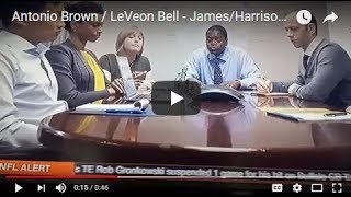 Antonio Brown / LeVeon Bell - James / Harrison - NFL subtext on ESPN