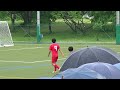 2024 5 19　大和広陵vs高田　前半【高校サッカーインターハイ　奈良県大会】