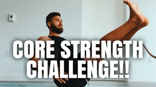 7 MINUTE CORE STRENGTH CHALLENGE!