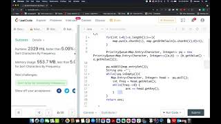 Sort Characters By Frequency | Leetcode 451 | Live coding session 🔥🔥🔥 | Bucket Sort Algorithm