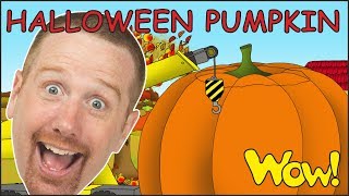 Halloween Pumpkin Story from Steve and Maggie NEW for Kids | Learn Wow English TV for Children