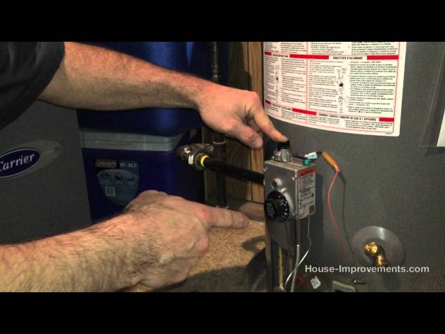 Reset Pilot Light Gas Water Heater | Shelly Lighting