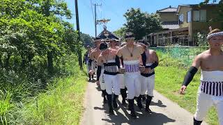 2023 若山熊野神社　神輿渡御　祭り6