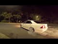 cheeky little skid in a toyota crown athlete grs184 mexico paparazzi