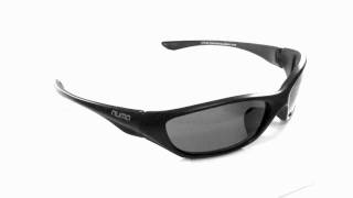 Numa Sports Optics Lo-Pro Sunglasses 204-01-P Black Polar
