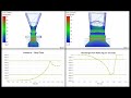 bin discharge into skip container using edem simulation courtesy of greentechnical