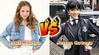 Like Nastya VS Jenna Ortega (WEDNESDAY) Transformation 👑 From Baby To 2024