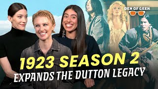 The Talented Women of '1923' Share Insights into the Second Season!