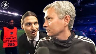 Zlatan Ibrahimovic Scares Jose Mourinho | Chelsea FC