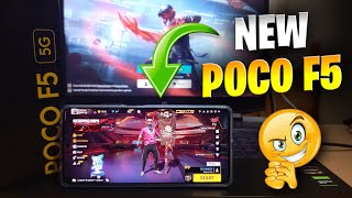 FREEFIRE IN MY NEW POCO F5 🥶 BEST MOBILE FOR FREEFIRE !?🗿💀