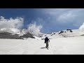 旭岳 地獄谷 春スキー 旭岳 バックカントリー山スキー 北海道雪山登山ガイド】mt. asahidake and ski tour hokkaido