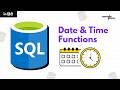 Date & Time Function in SQL | in Hindi #sqlforbeginners #coding #datascience #databaseconcepts #data