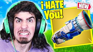 Trolling Him With *MYTHIC* Cybertron Cannon in Fortnite!