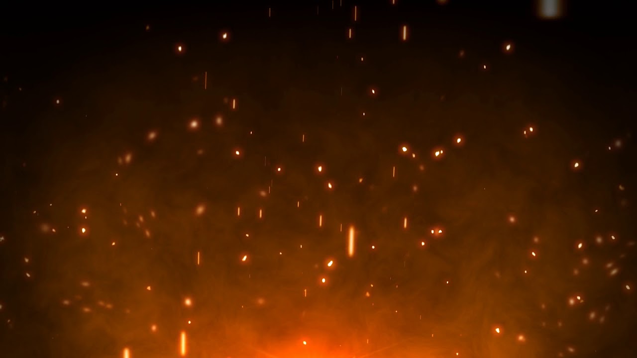 Glowing Fire Embers Free Animation Loop Background Youtube