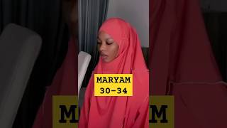 THAT IS JESUS SON OF MARY 🍃 SURAH MARYAM 30-34 beautiful recitation by @HuzaifaNaim