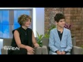 camren bicondova and david mazouz on the marilyn denis show september 21 2015