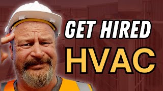 How to Land Your First HVAC Job