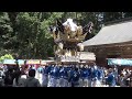 r5.4.23 播州多可 天神郷 奥中屋台 宮入 徳畑天神社春祭り 2023 04 23 日