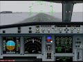 fs2004 wilco a340 600 2d cockpit autoland at katowice