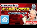 Professional ALARM SYSTEM in Home Assistant! How to set it up.