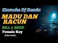 DJ MADU DAN RACUN KARAOKE REMIX FEMALE KEY