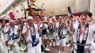 天五町会の手打ち　天神祭2024