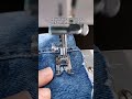 orlo dei pantaloni sfilacciato perte virale diy cucito tutorialcucito viral tips tutorial