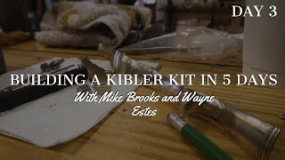 Using Iron Nitrate, Aging Brass, and stock patches | Kibler Kit Assembly Class Day 3 | NMLRA