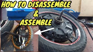 Dynamo motor disassemble and assemble