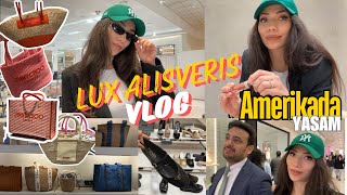 AMERIKA'DA LUX ALISVERIS | YSL GOZLUK |  2024 YAZ CANTA TRENDLERI | YABANCI ES SORU CEVAP | VLOG