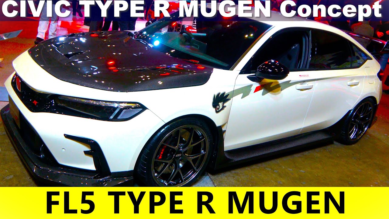 MUGEN FL5 CIVIC TYPE R : MUGEN Concept【無限】 HONDA 新型シビックタイプR FL5 - YouTube