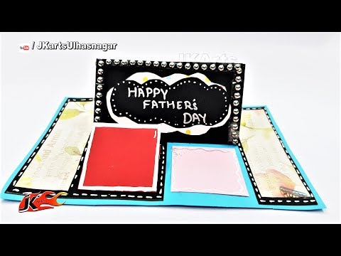 Card To Surprise Your Dad With This Father's Day | Impossible Card Tutorial | JK Arts 1423 Card To Surprise Your Dad With This Father's Day | Impossible Card Tutorial | JK Arts 1423