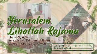 MB 395 Yerusalem Lihatlah Rajamu | The Holy City | De Heilige Stad