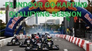 F1 Indoor Go-Karting Time trial at Plymouth Karting GoPro Hero 1080p