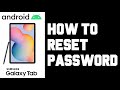 Samsung Tablet How To Reset Password - Android Tablet How To Change Password Lock Screen Guide, Help