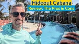 Hideout Cabana Review at Perfect Day CocoCay's Hideaway Beach| The Adults Only Cabana \u0026 Private Pool