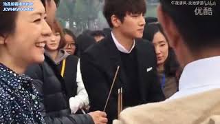 【中字/Eng】20151115 지창욱池昌旭《我的男神》開拍儀式 ~ 上香Ji Chang Wook \