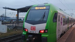 RE41 Haltestellen Ansagen (Haltern - Bochum)