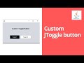 How to change JToggleButton selected color | Java Swing Custom JToggle button