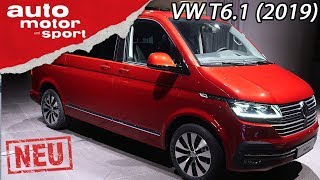 Der neue VW T6.1 (2019): Was bringt das Update? | Review | auto motor und sport