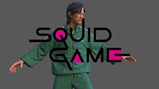 Squid Game  Player 456. Character Sculpt || Marvelous Designer|| Fan Art